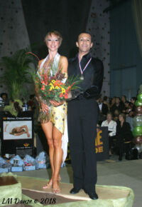 Laurence et Martial Vice-champions de France 10 Danses 2006 – Guilherand Granges.