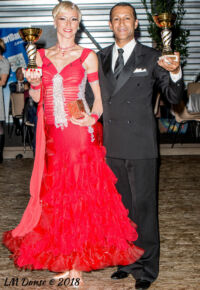 Laurence et Martial Vainqueurs du Grand Prix National de Danse Sportive 2015 en Danses Standards – Vence.