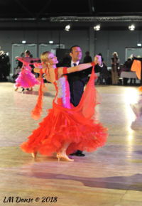 Laurence et Martial 3èmes du Championnat de France 2013 en Danses Standards – Bourg-en-Bresse.