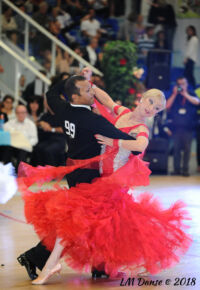 Laurence et Martial Finalistes du Championnat de France 2015 en Danses Standards – Rennes.