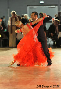 Laurence et Martial 3èmes du Championnat de France 2013 en Danses Standards – Bourg-en-Bresse.