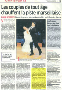 Danse Sportive au Palais des Sports de Marseille