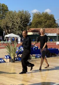 Démonstration de rock par LM Danse Démonstration de rock par LM Danse lors de la Fête Jeunesse et Sports 2020 à Antibes